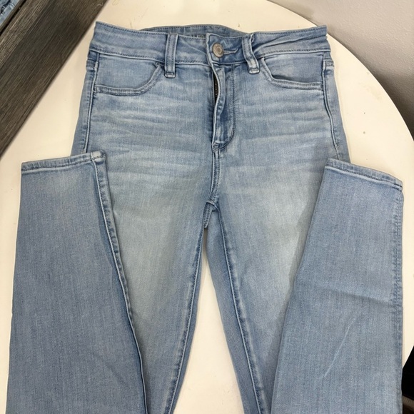 American Eagle Outfitters Blue stretch Skinny Jeans - Picture 2 of 15